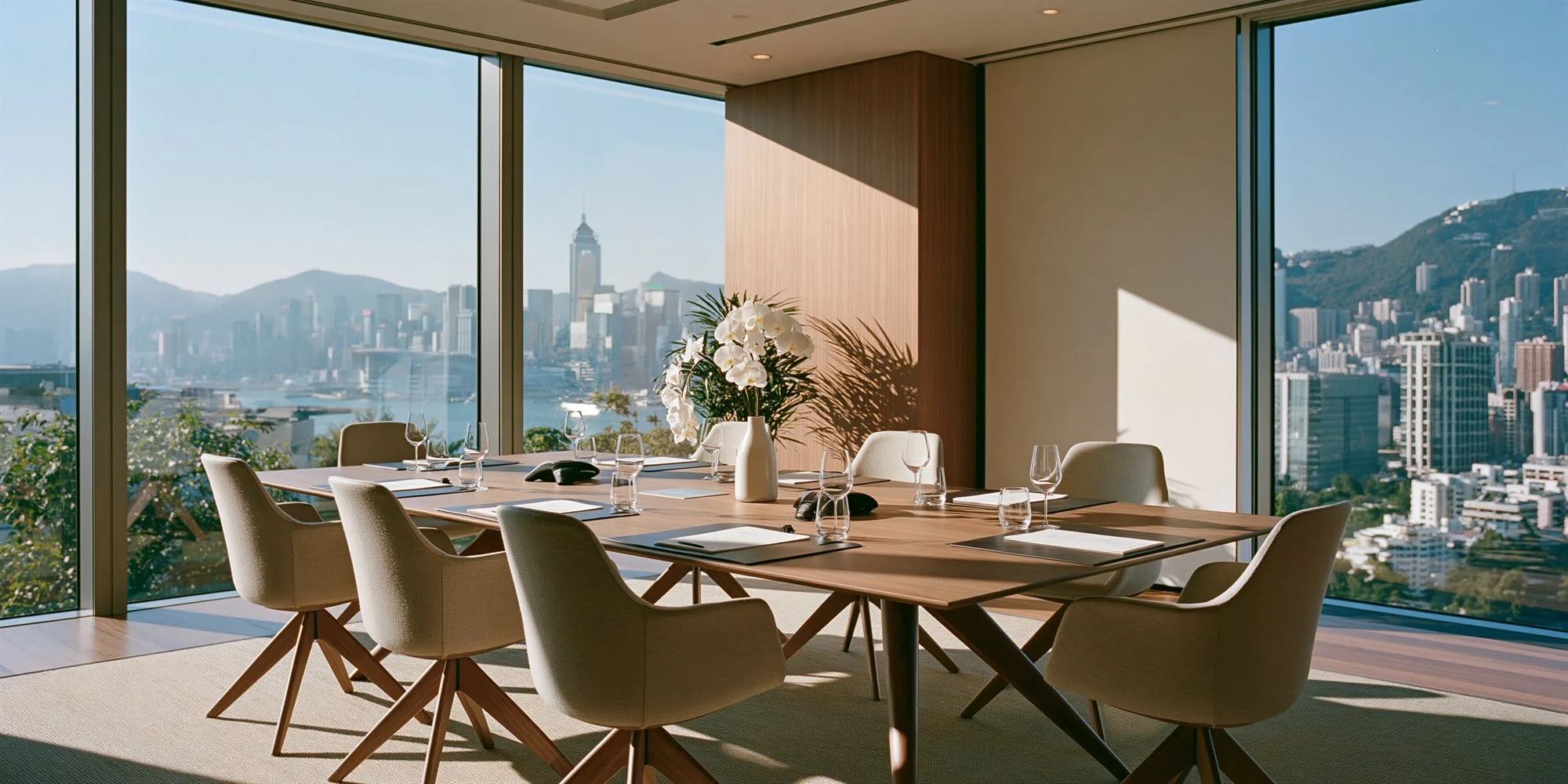 Company directors in a boardroom