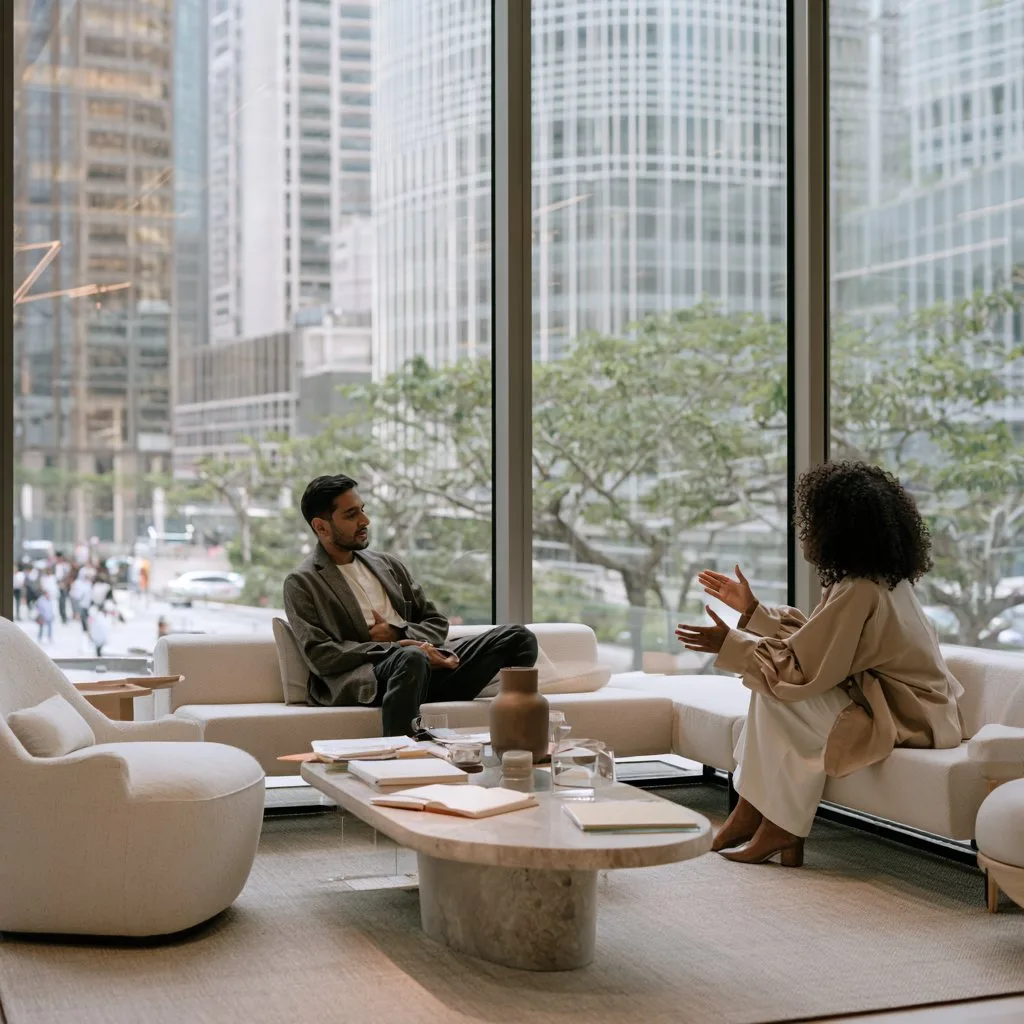 A calm, people-centred workplace