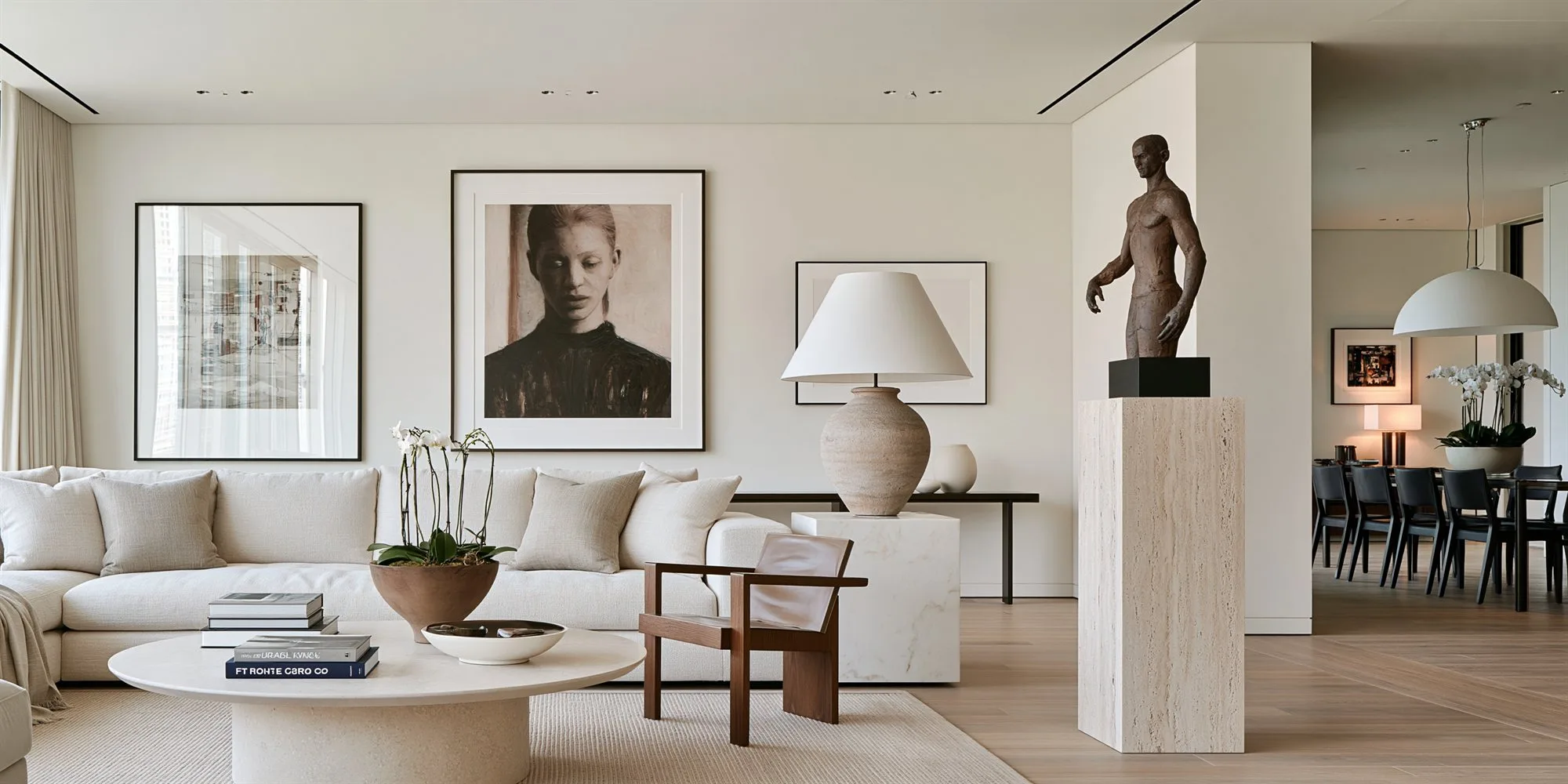 A private collection within a residence
